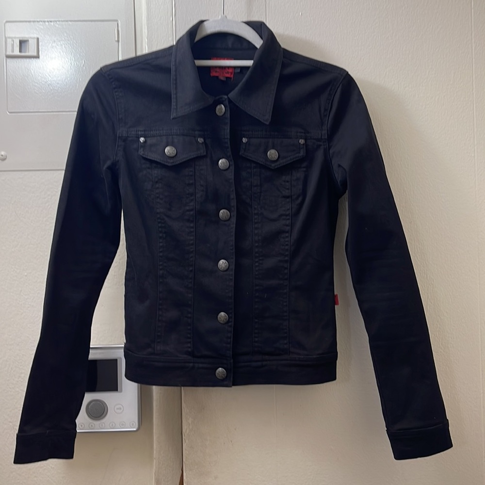 Vintage. Original. Trash n Vaudeville, cold black stretch denim